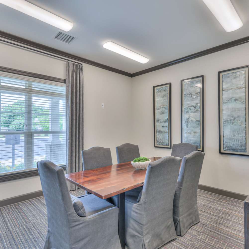Clubhouse dining area at Anthem at Creekside in Smyrna, Tennessee