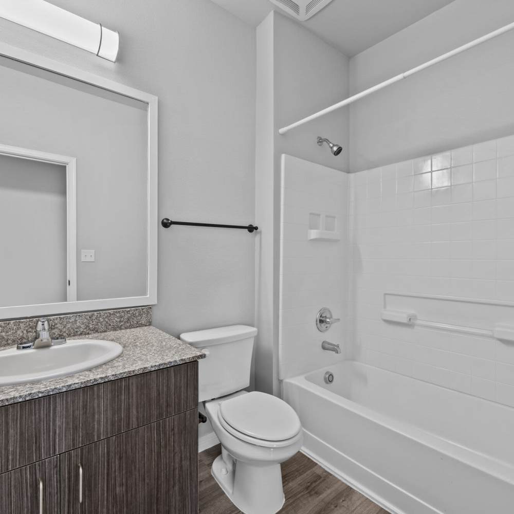 Bathroom with commode at District At Pellicano in El Paso, Texas 