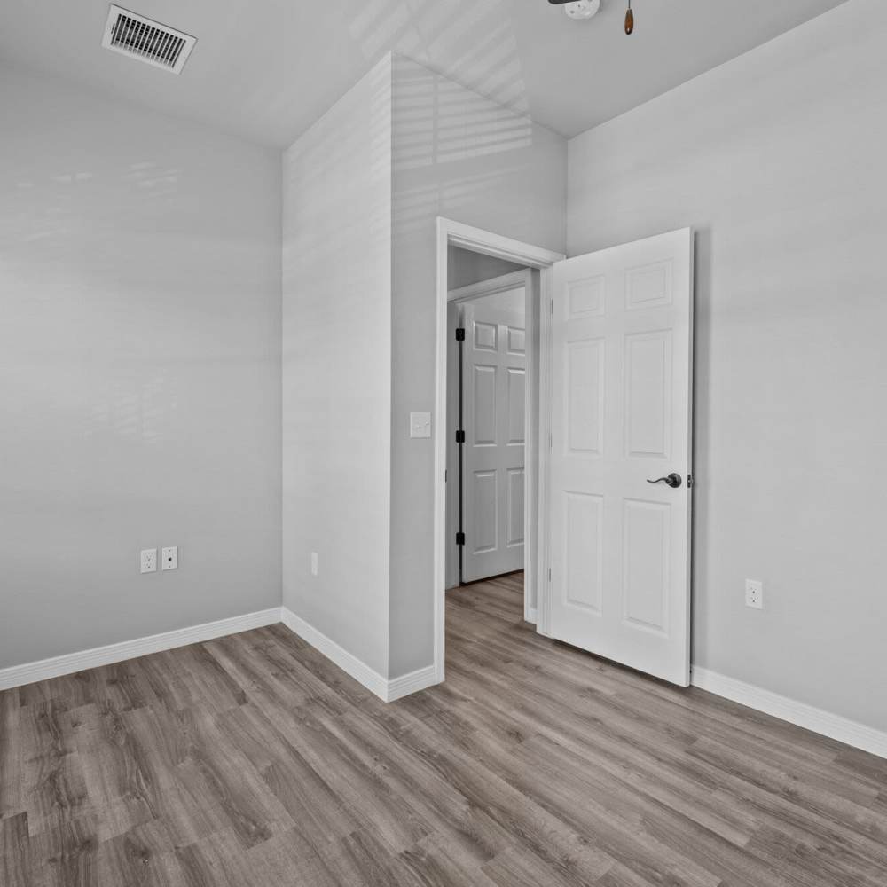 Bedroom with attached closet at District At Pellicano in El Paso, Texas