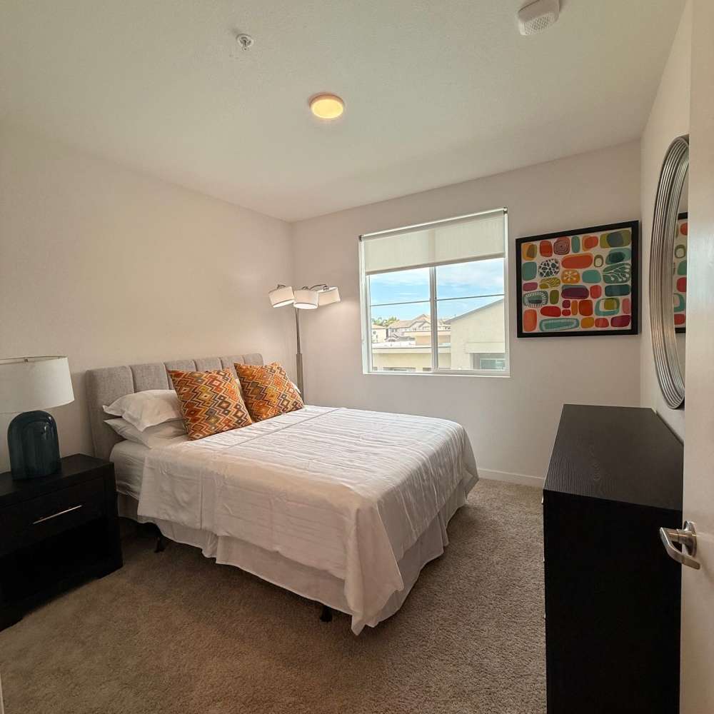 Bedroom at Eight Mile House in Stockton, California