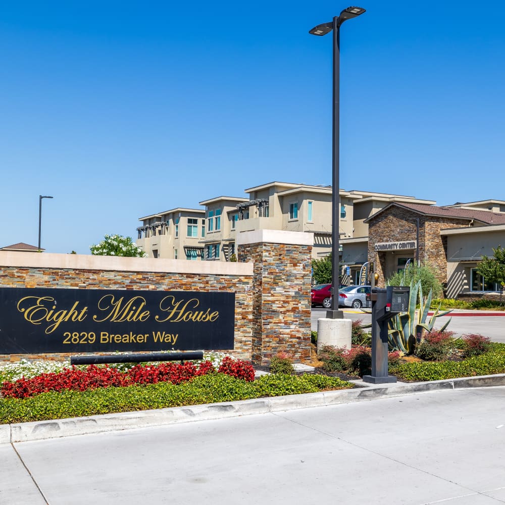 Front at Eight Mile House in Stockton, California