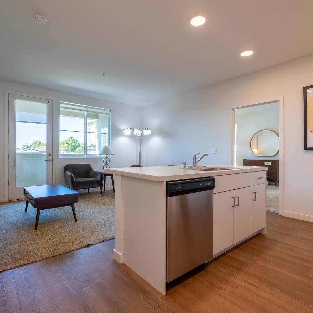 Kithcen at Eight Mile House in Stockton, California