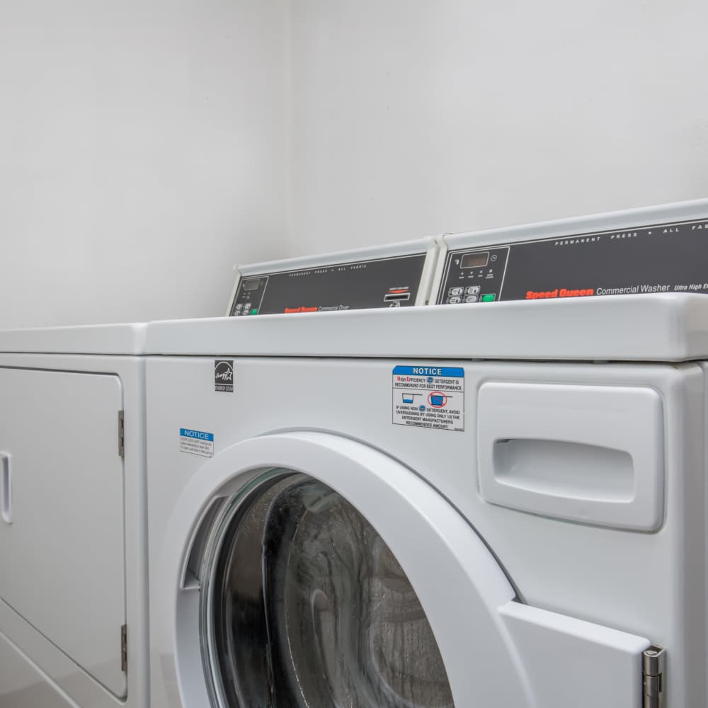Laundry facility at Wellshire Apartments in Denver,Colorado