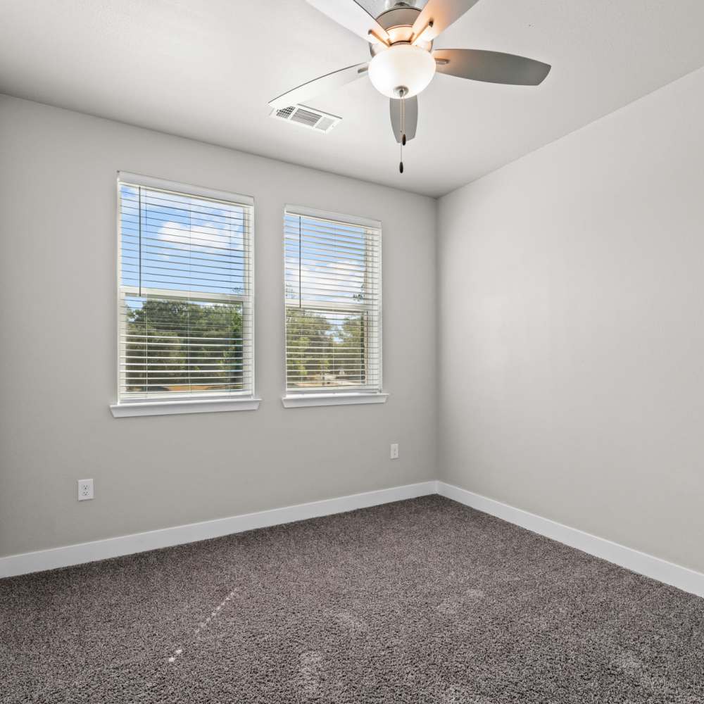 Bedroom with a window at Cedar Springs in Corsicana, Texas