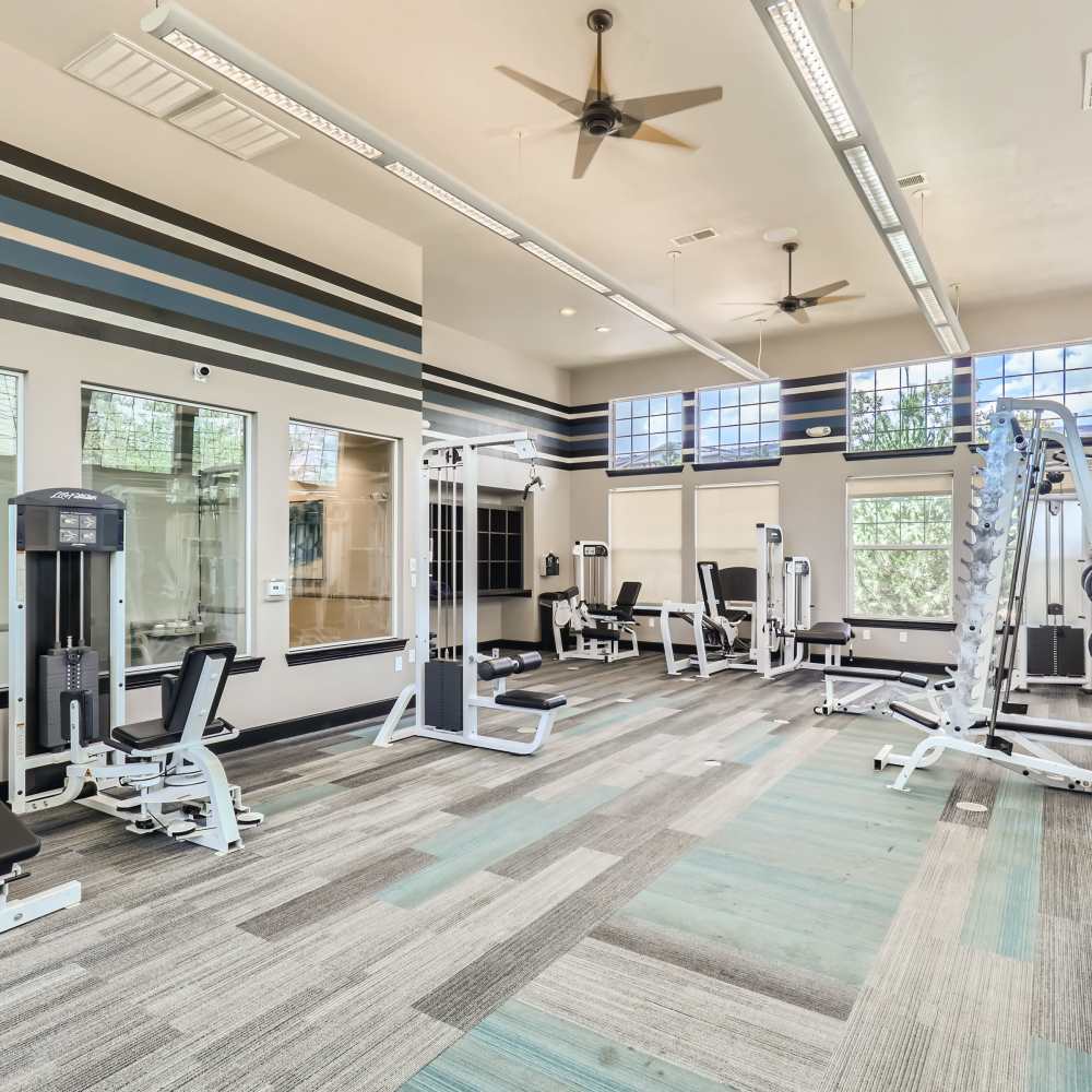 Open gym at Panorama at Arvada Ridge in Arvada, Colorado