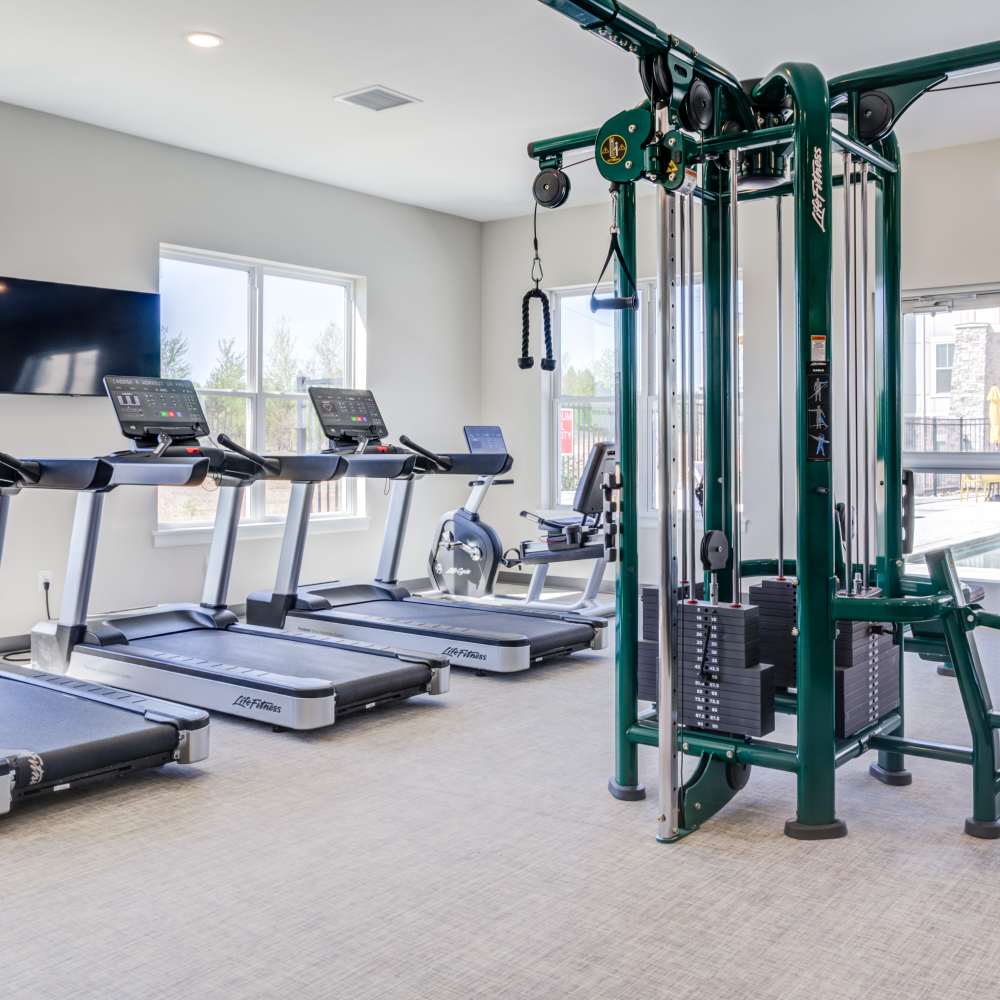 Fitness center at Citrine at Lake St. Louis in Lake Saint Louis, Missouri