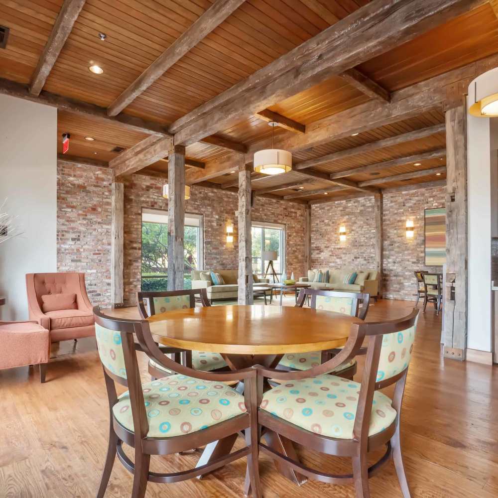 Dining area at Grapevine Station in Grapevine,Texas