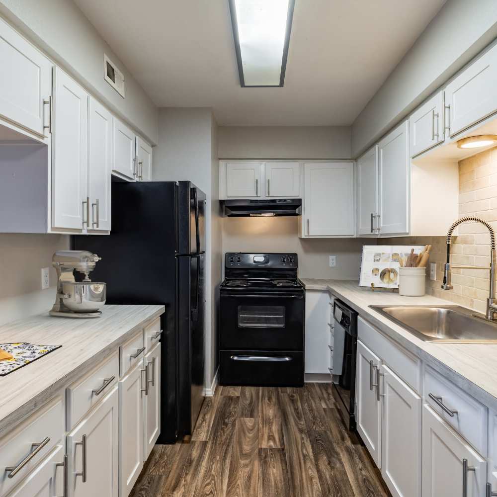 Black appliances