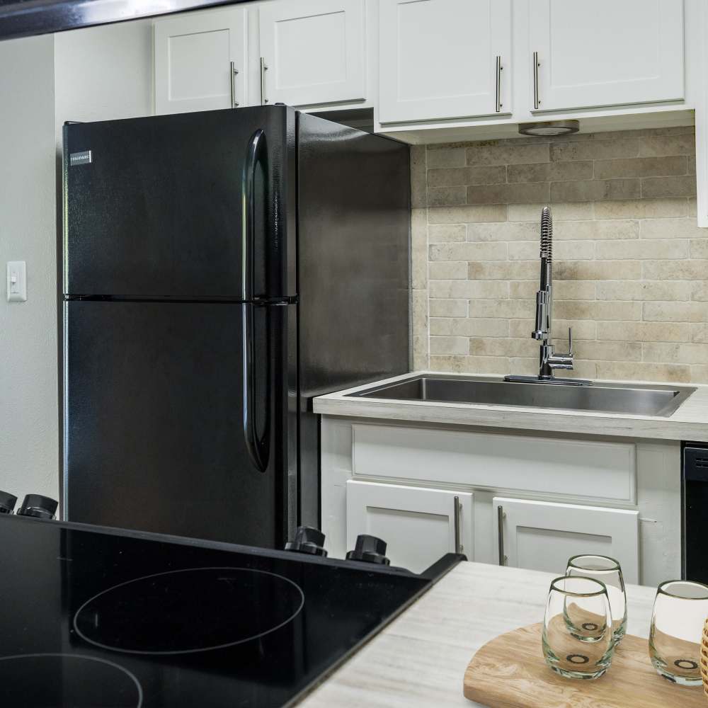 Black appliances