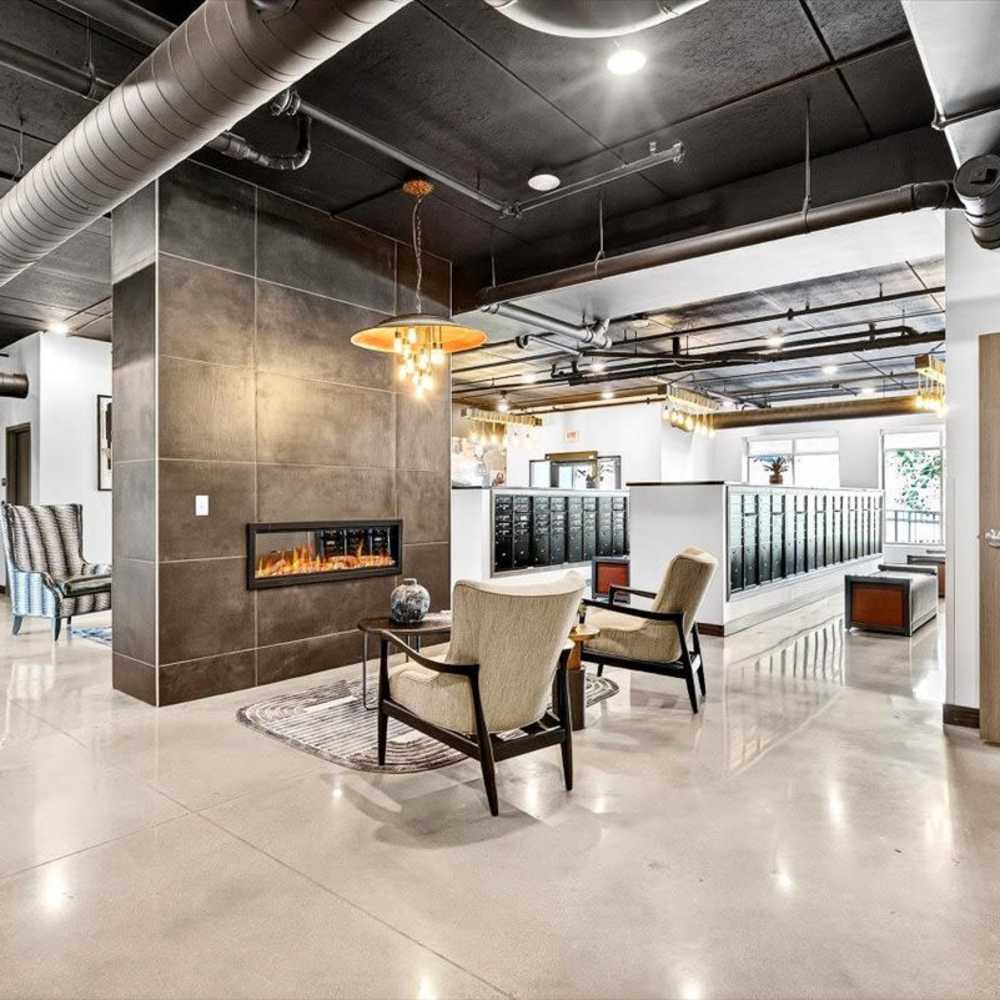 The Corliss Lobby Area