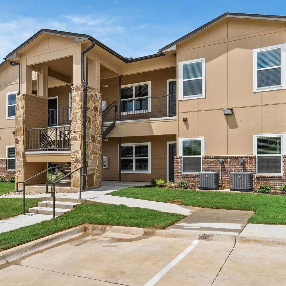 Property exterior at Hyde Park in Denison, Texas