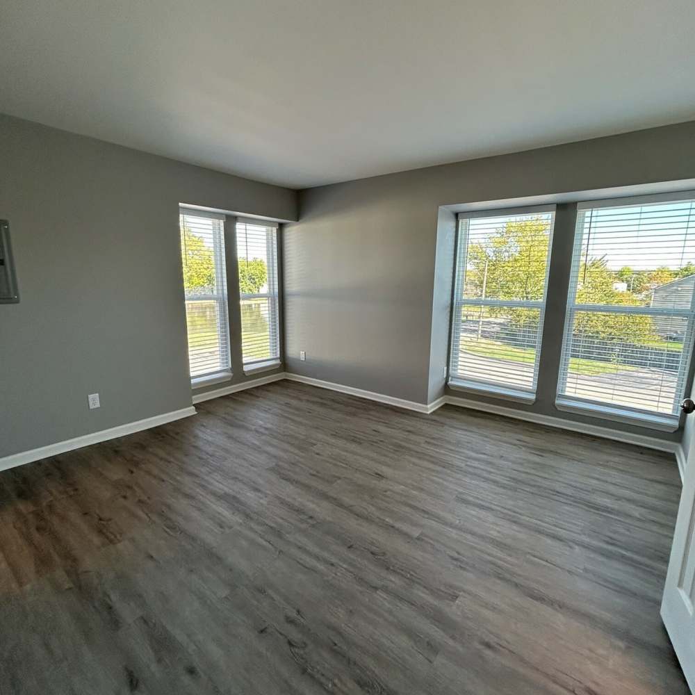  Unfurnished living room  at Stone Lake in Indianapolis, Indiana