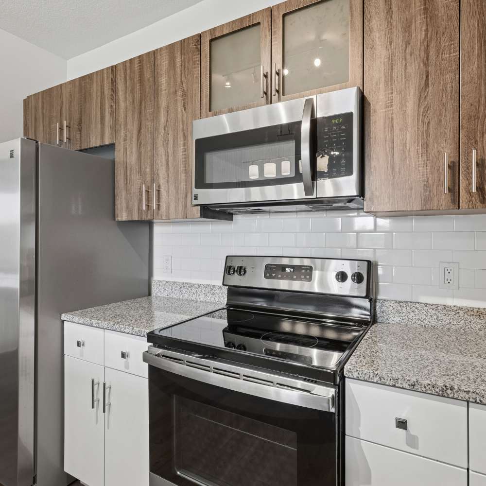 Modern Kitchen Appliances at EOS in Orlando, Florida