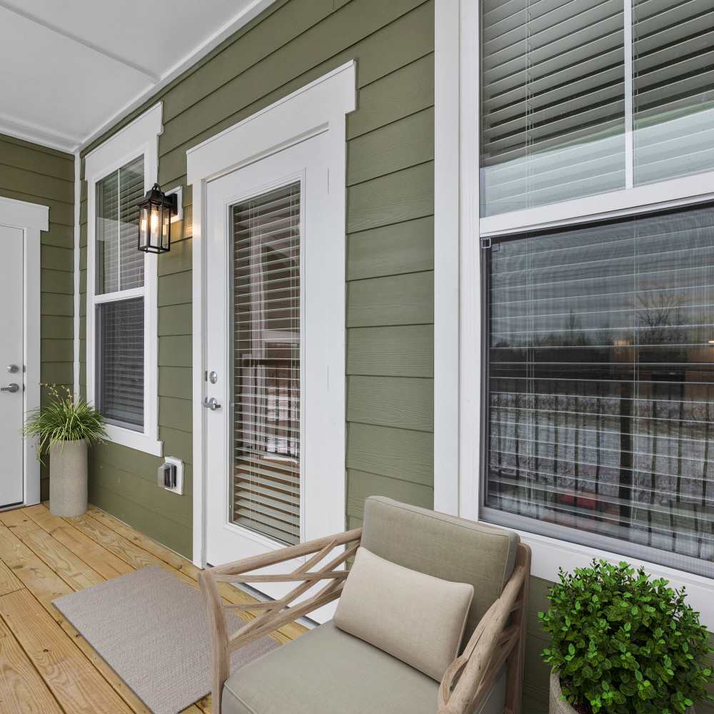 Private patio at Citrine at Lake St. Louis in Lake Saint Louis,Missouri