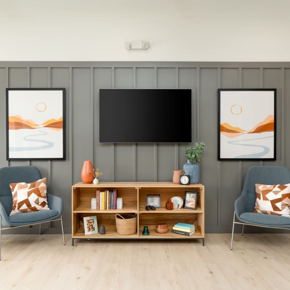 Studio area in the clubhouse at Citrine at Lake St. Louis in Lake Saint Louis,Missouri