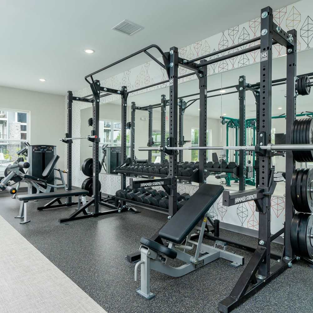 Community fitness center at Citrine at Lake St. Louis in Lake Saint Louis,Missouri