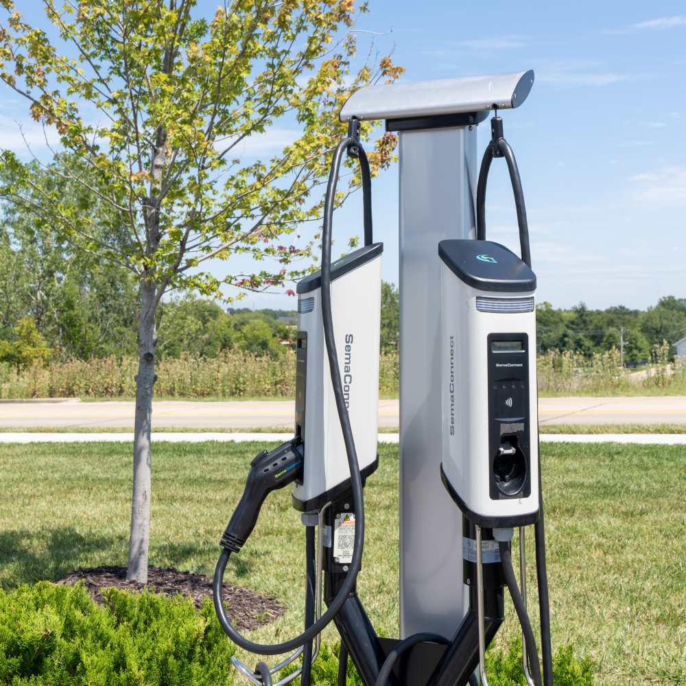 EV charging station at Citrine at Lake St. Louis in Lake Saint Louis,Missouri