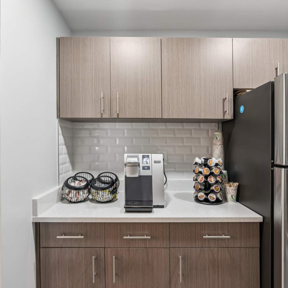 Modern kitchen at Georgia West in Silver Spring, Maryland