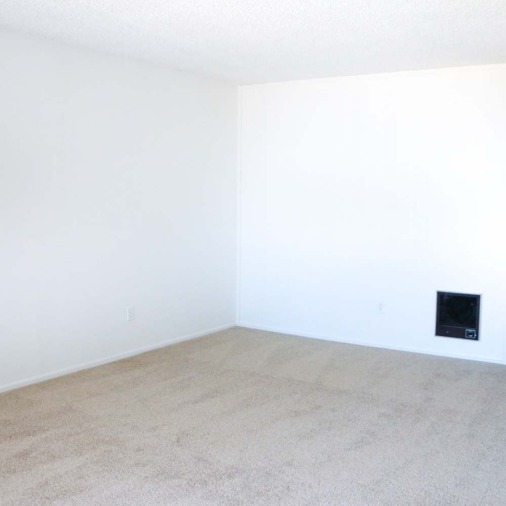 Wood-style flooring at Sandpointe in Huntington Beach, California