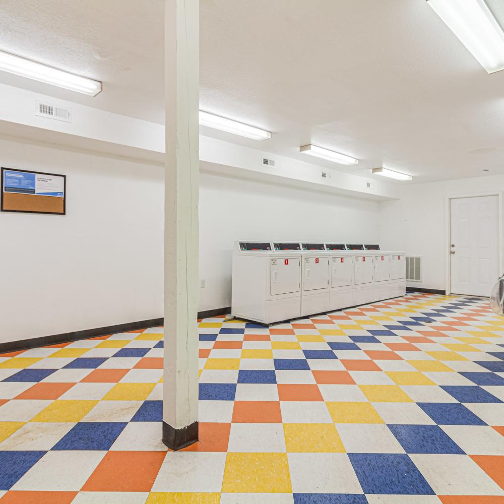 Community laundry at Sweetbay in Chattanooga, Tennessee