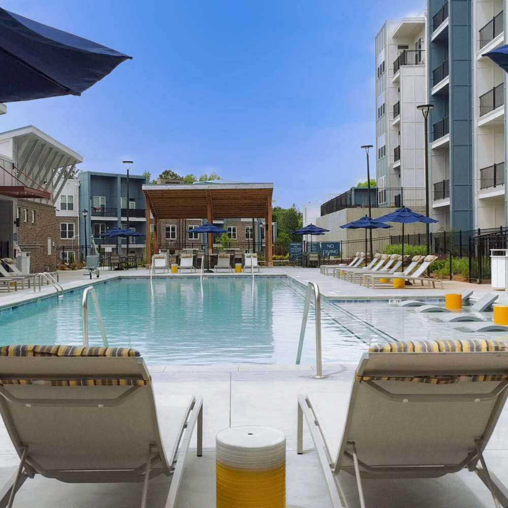 Pool area at Avonlea Pointe in Duluth, Georgia