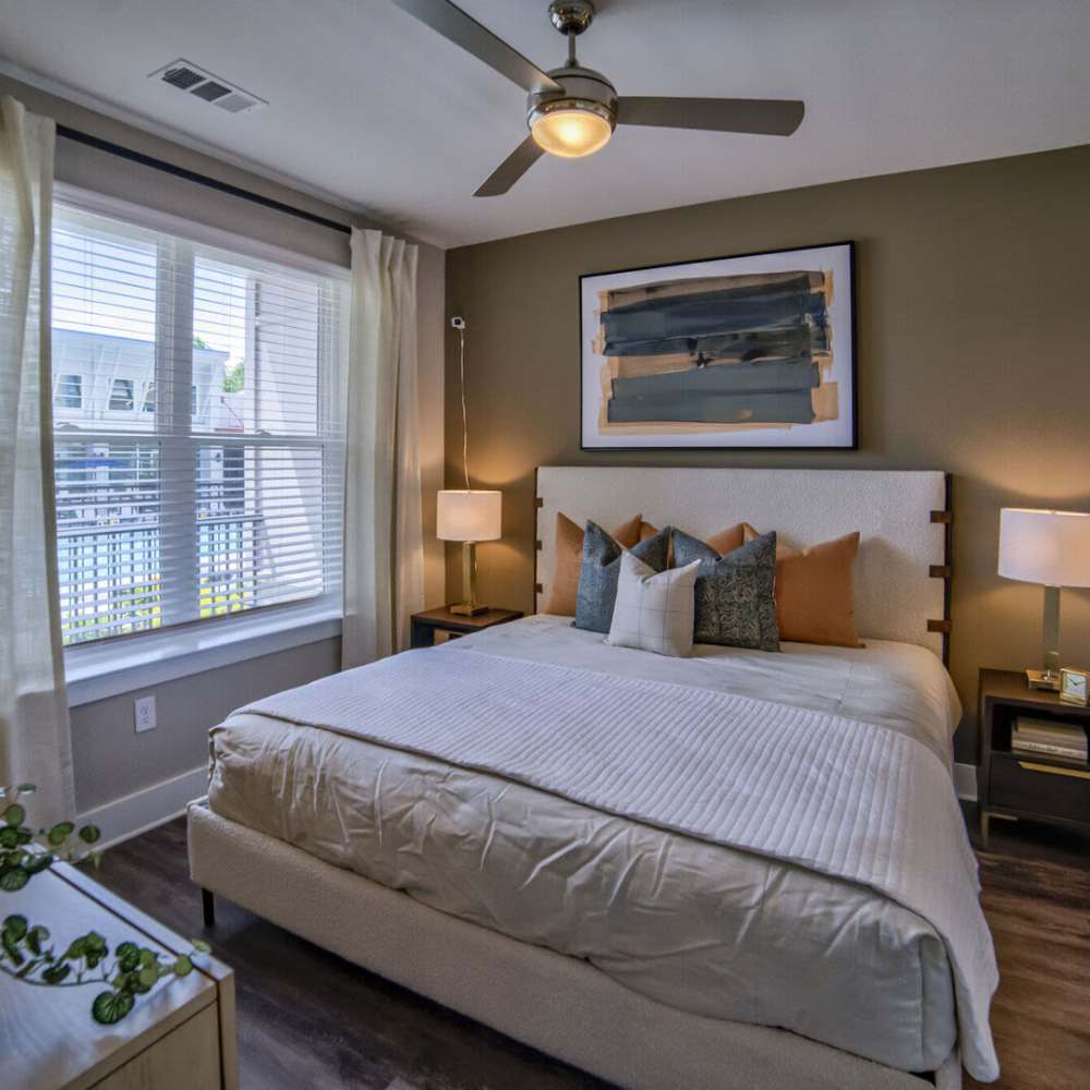 Bedroom with window at Avonlea Pointe in Duluth, Georgia