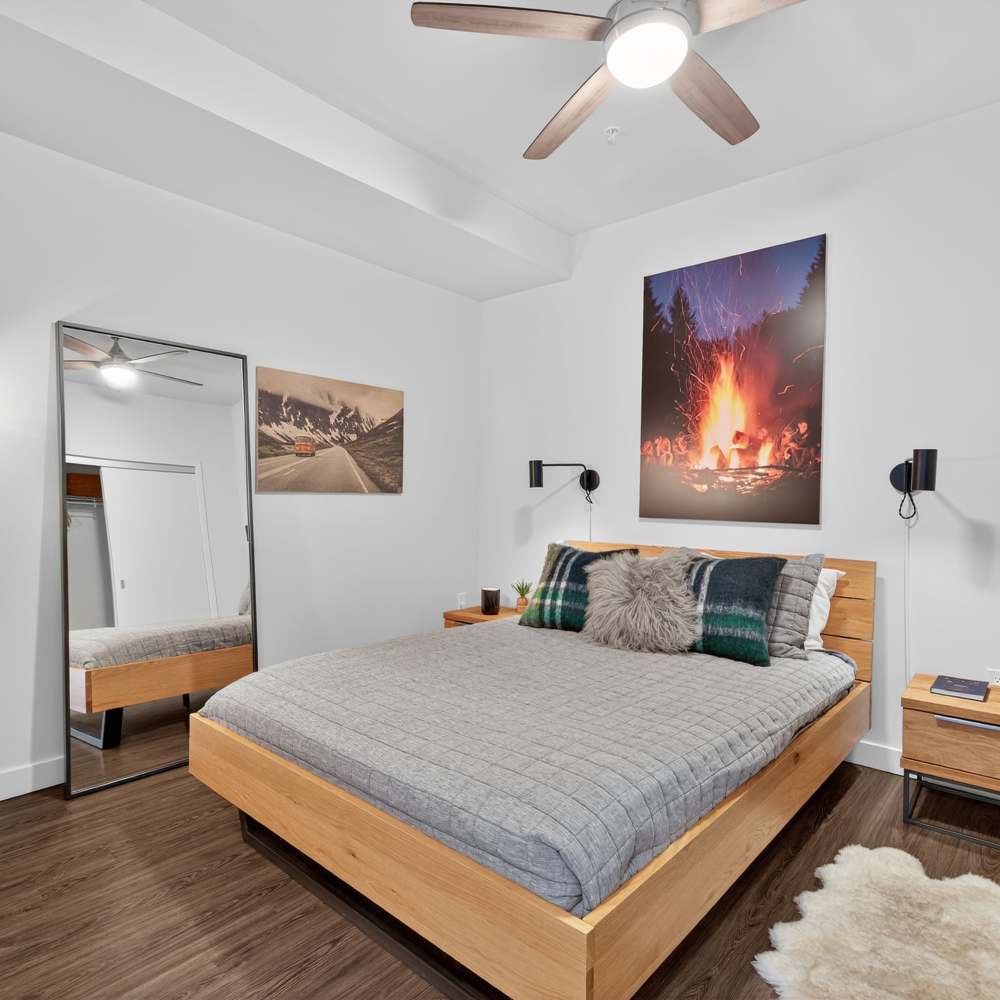 Bedroom in SOVA on Grant in Denver, Colorado