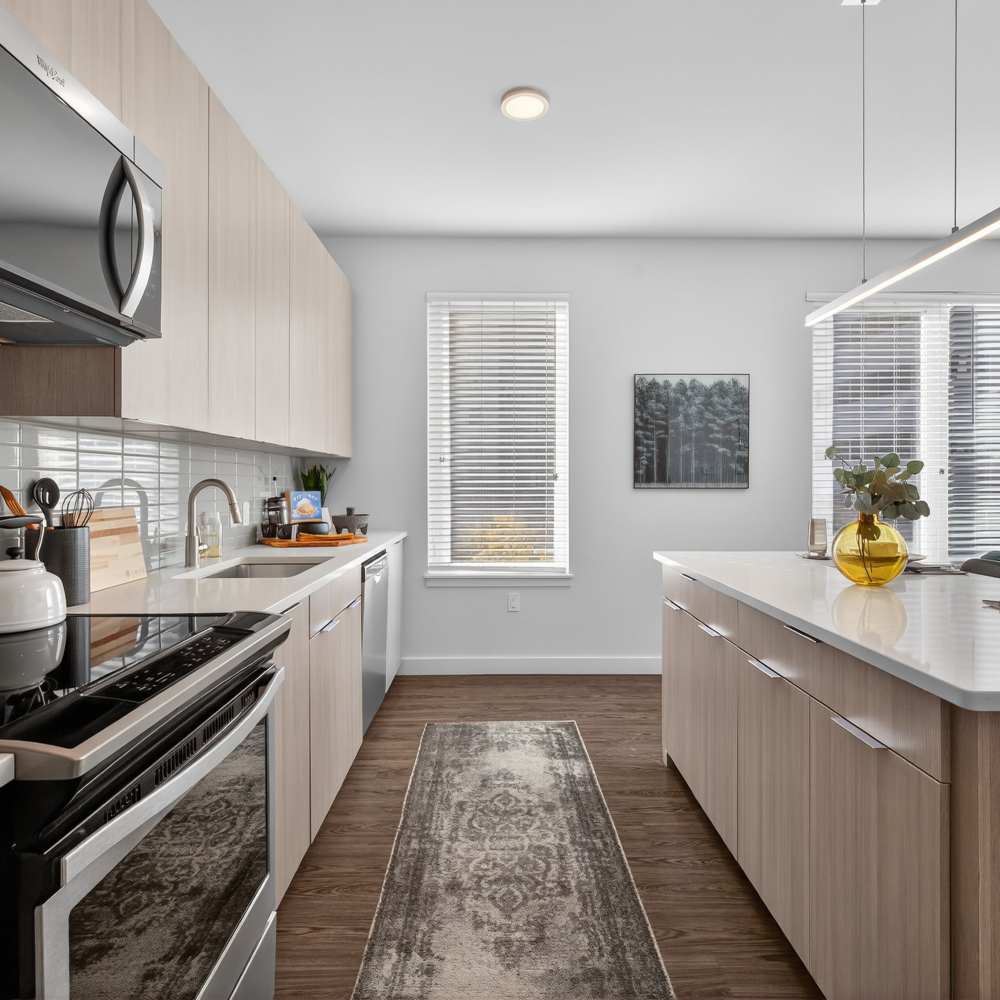 Kitchen in SOVA on Grant in Denver, Colorado