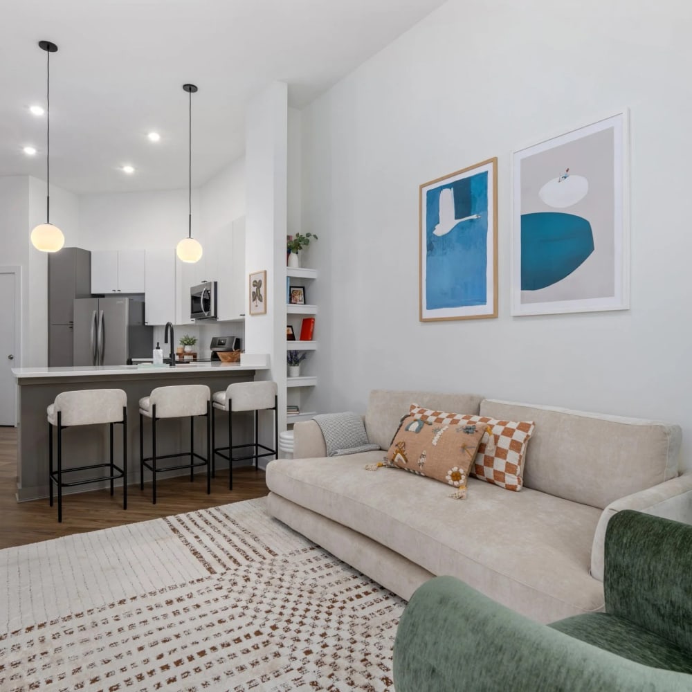 Modern apartment at The Guild in Richmond, Virginia