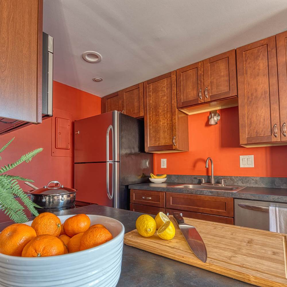 Kitchen at Del Coronado Apartments in St. Louis,Missouri