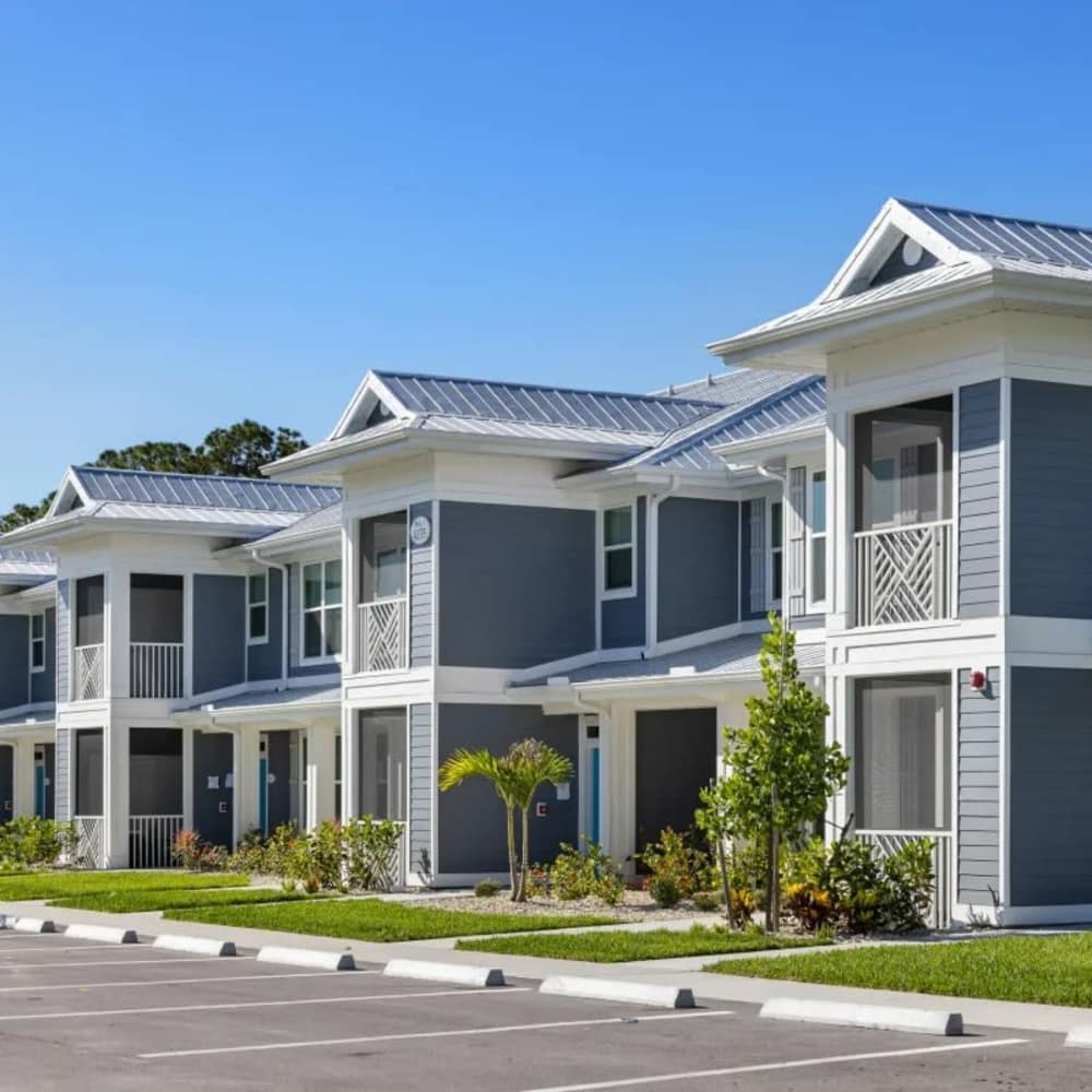 Upscale apartments at The Residences at Creighton Waterway in North Port,Florida