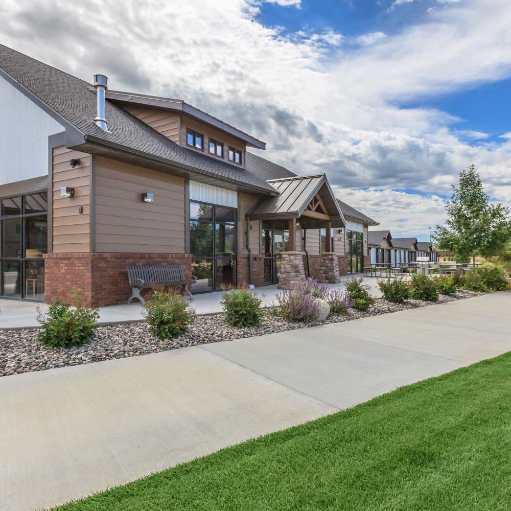 Charming community at InterPointe Apartments in Billings, Montana