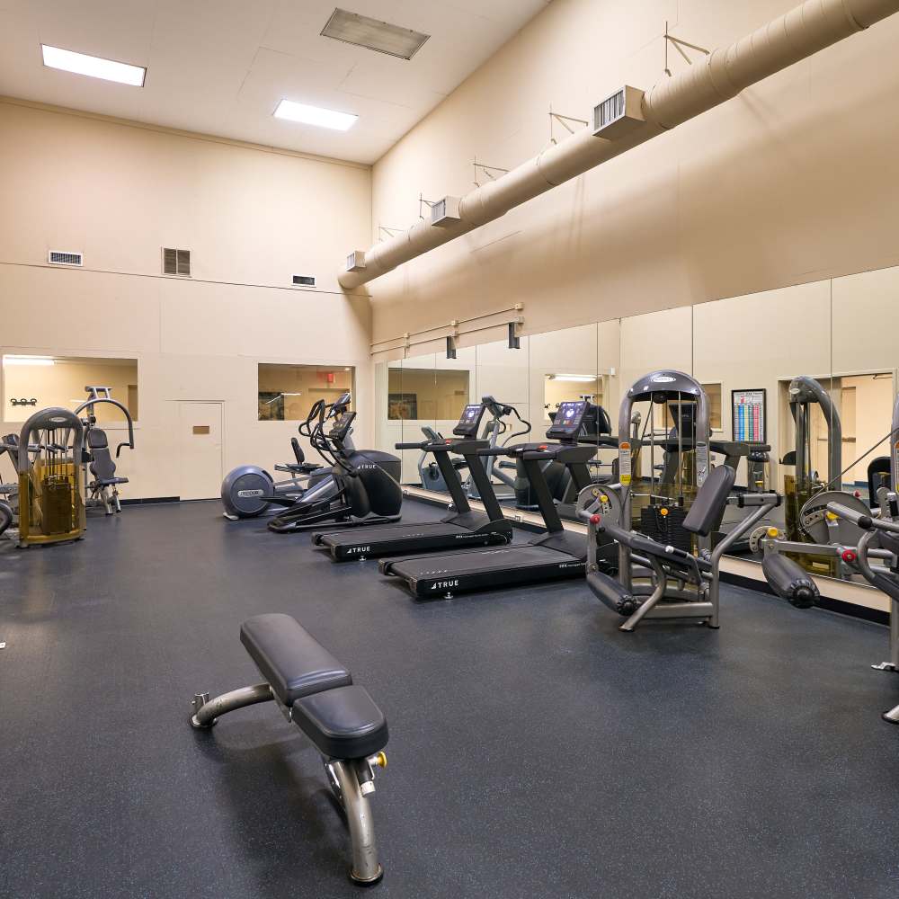 Fitness Center at Montgomery Club V in Gaithersburg, Maryland