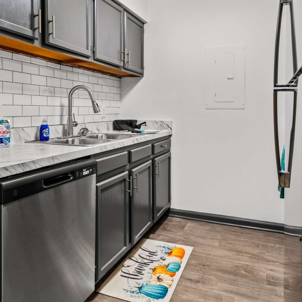 Classic kitchen at Equinox at Midtown in Chattanooga, Tennessee