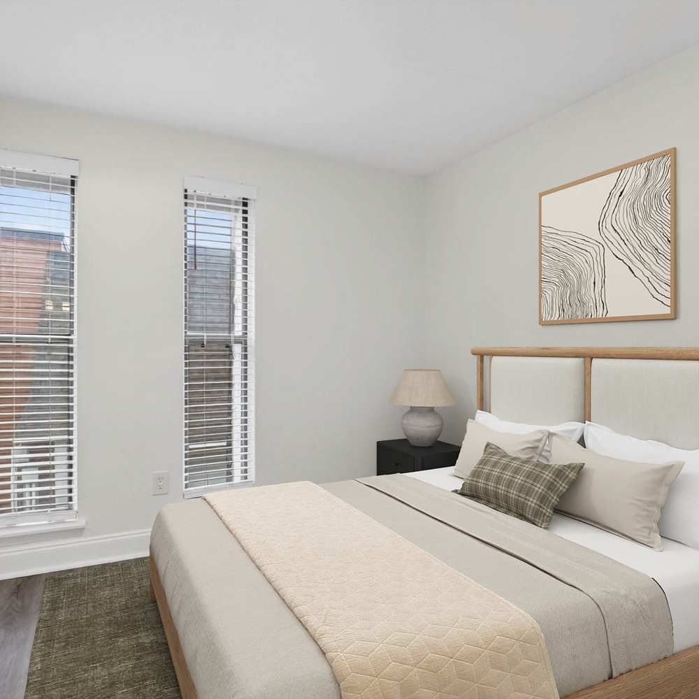 Bedroom at The Woods at Ambler, an Eagle Rock Community in Ambler. PA