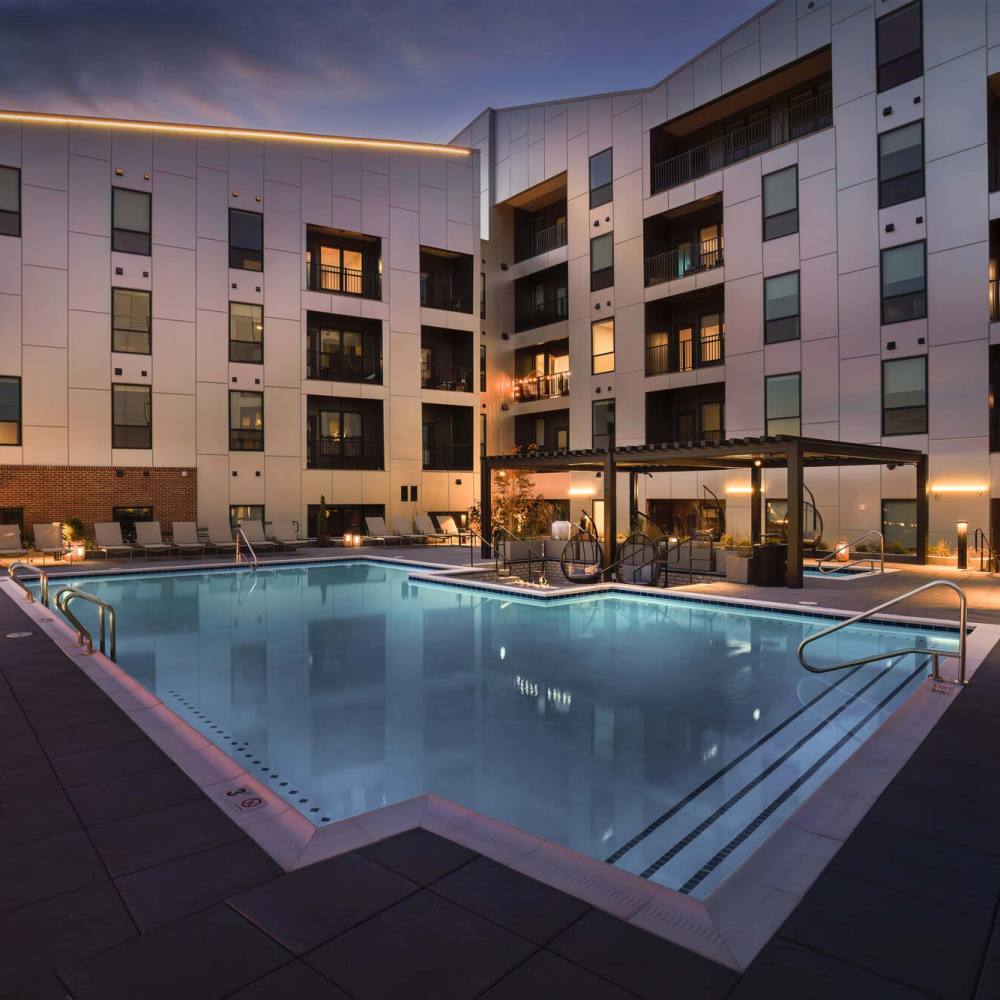 Elevated Pool Deck