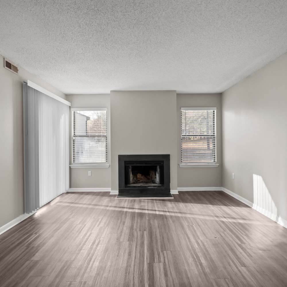 Living room at Bryan Woods in Garner, North Carolina