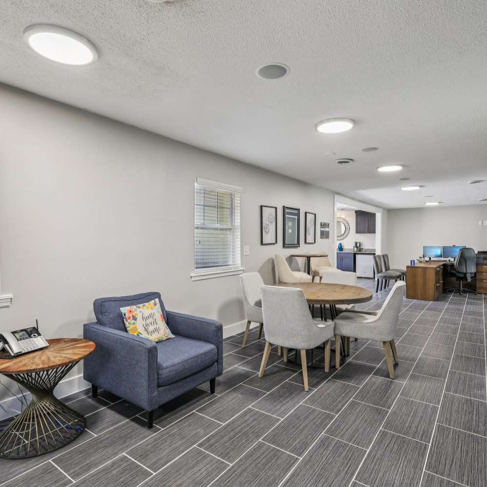 Community clubhouse at The Ashley in Columbia,Tennessee