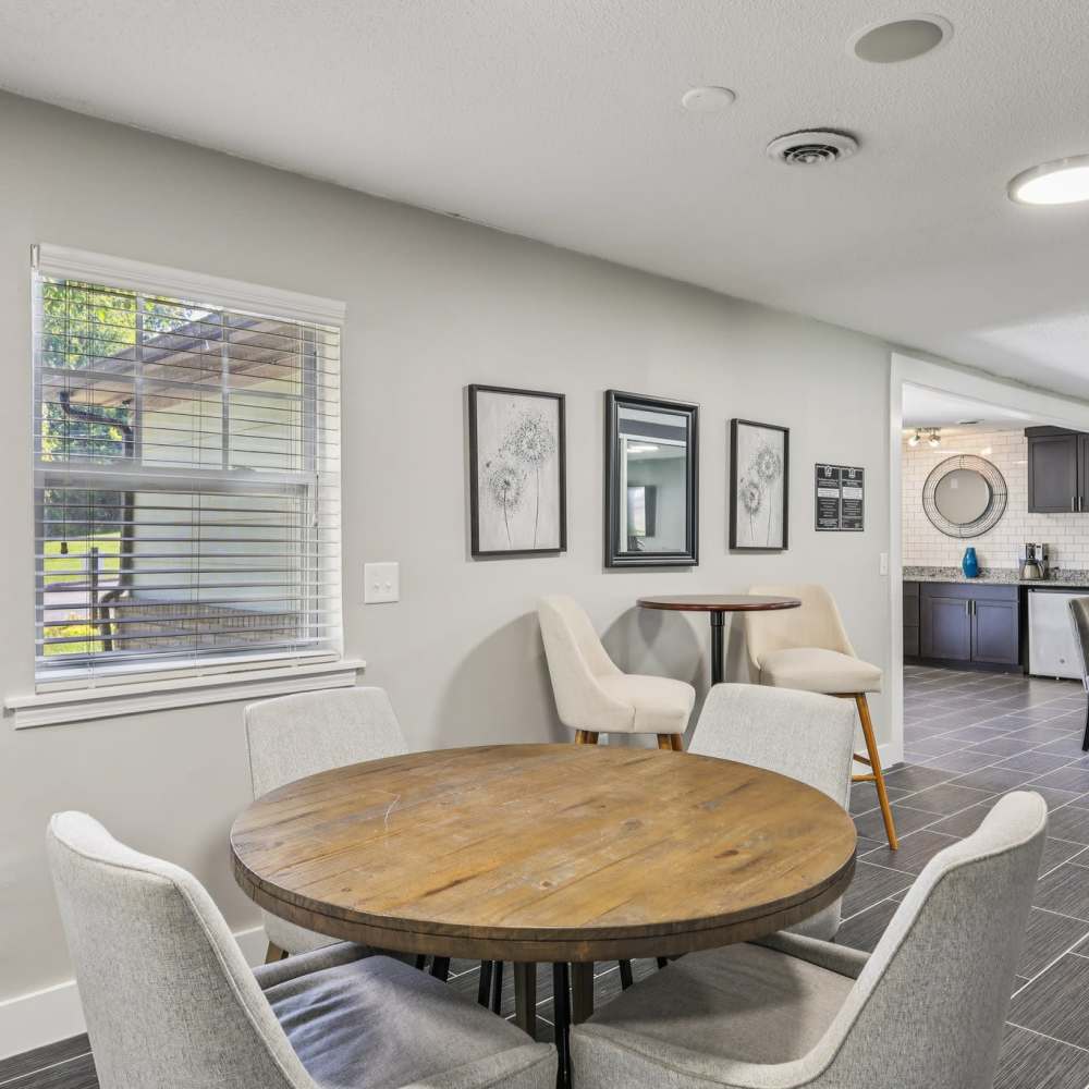Dining area at The Ashley in Columbia,Tennessee
