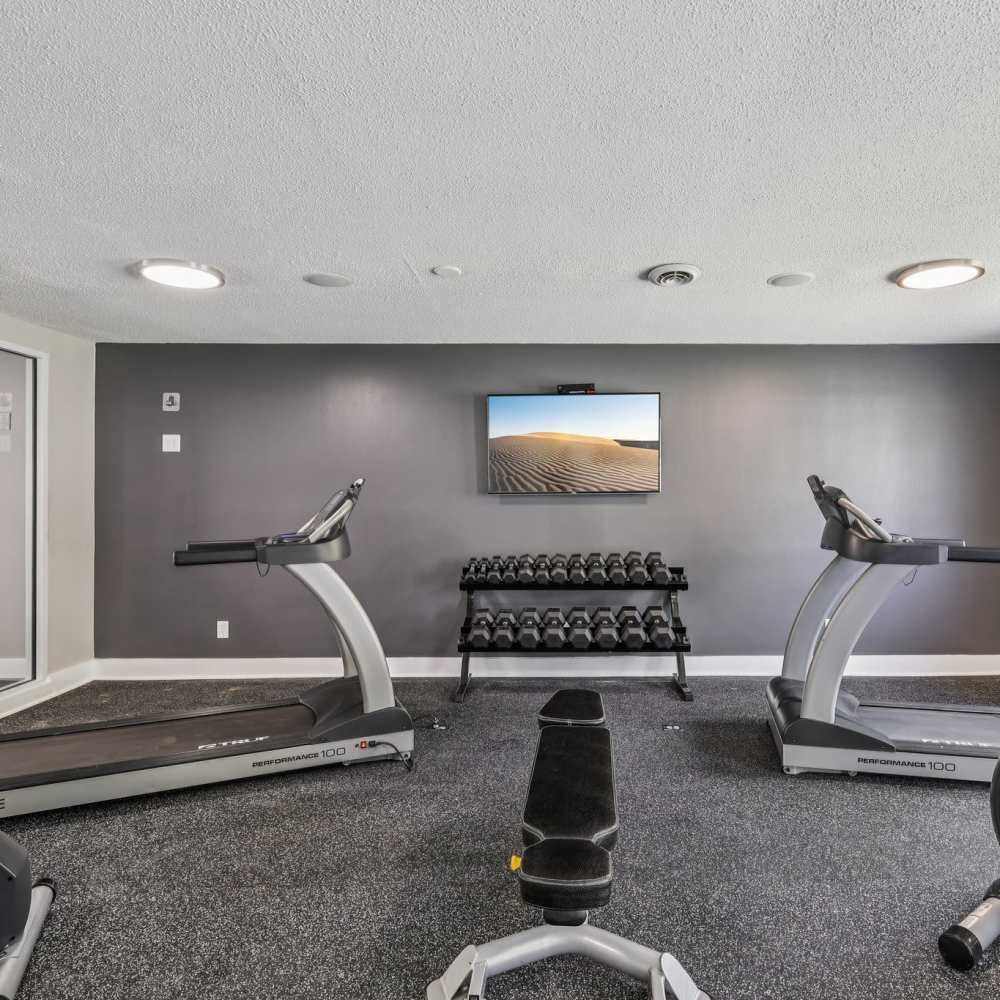 Treadmills at The Ashley in Columbia,Tennessee