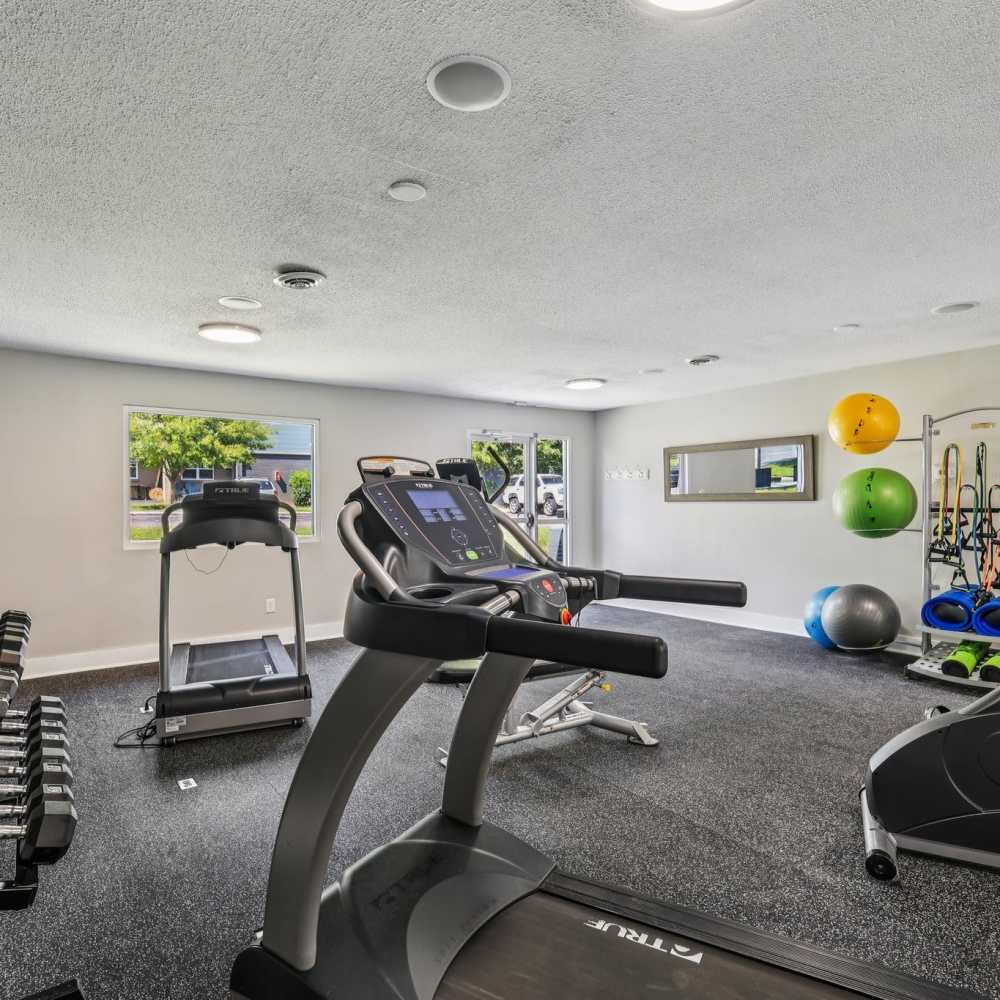 Fitness center at The Ashley in Columbia,Tennessee