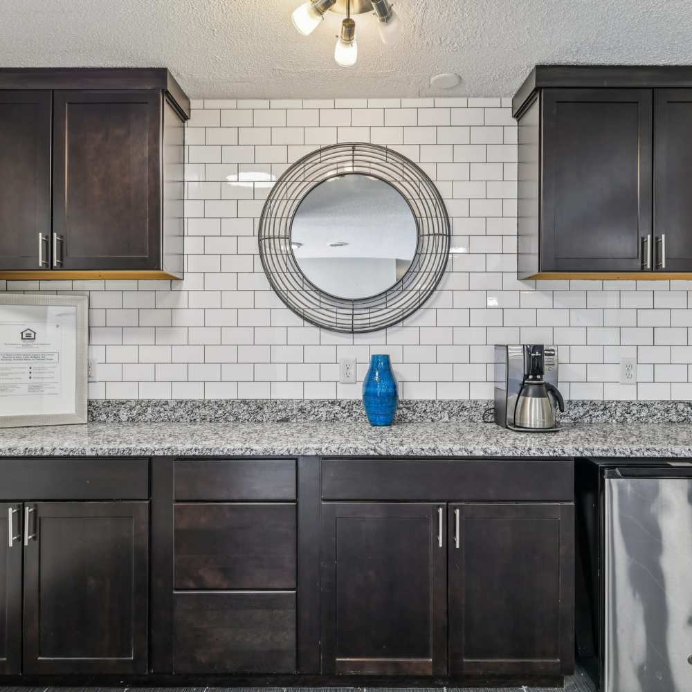 Clubhouse kitchen at The Ashley in Columbia,Tennessee