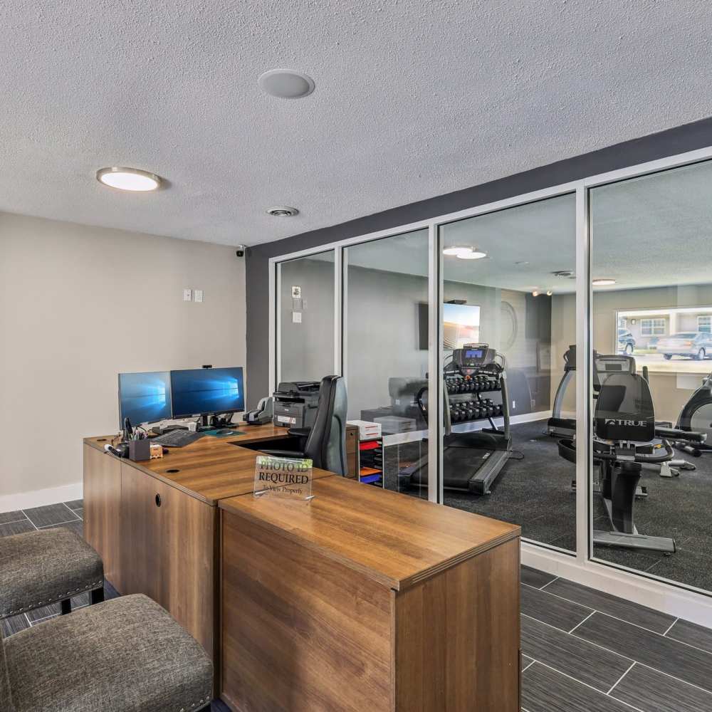 Leasing office at The Ashley in Columbia,Tennessee