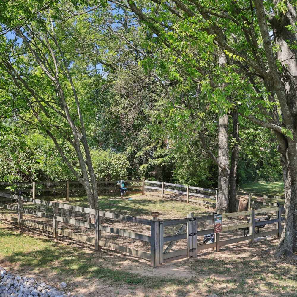 Pet park at The Ashley in Columbia,Tennessee