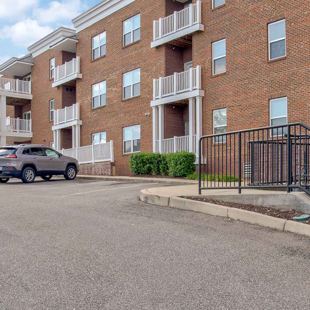 Exterior view of the building at City View Place in Richmond, Virginia