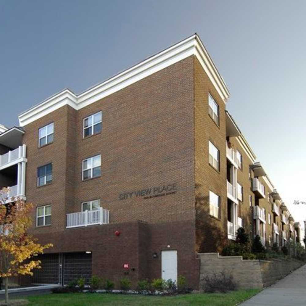 Building exterior view at City View Place in Richmond, Virginia