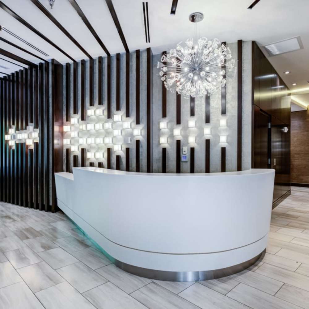 Lobby at Tellus in Arlington, Virginia