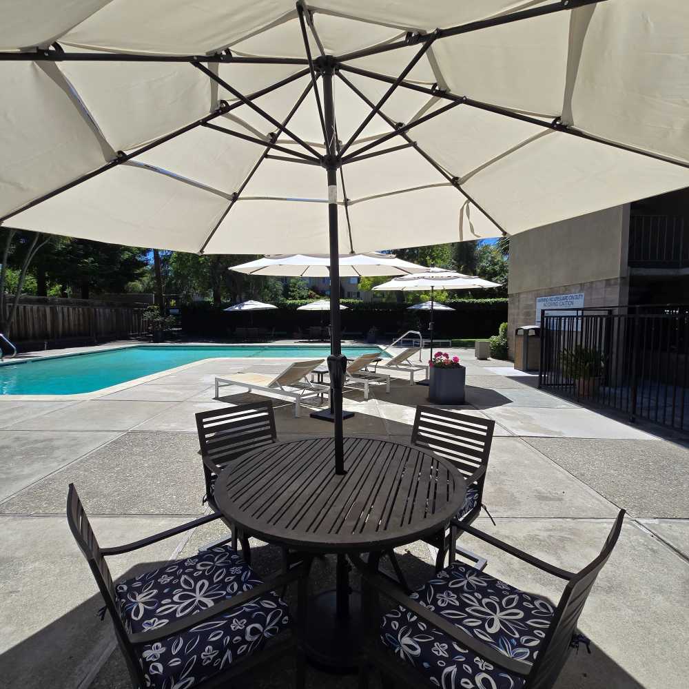 cabana  at Fayette Arms Apartments in Mountain View, California.