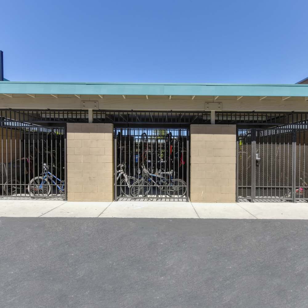 exterior  parking at Fayette Arms Apartments in Mountain View, California.