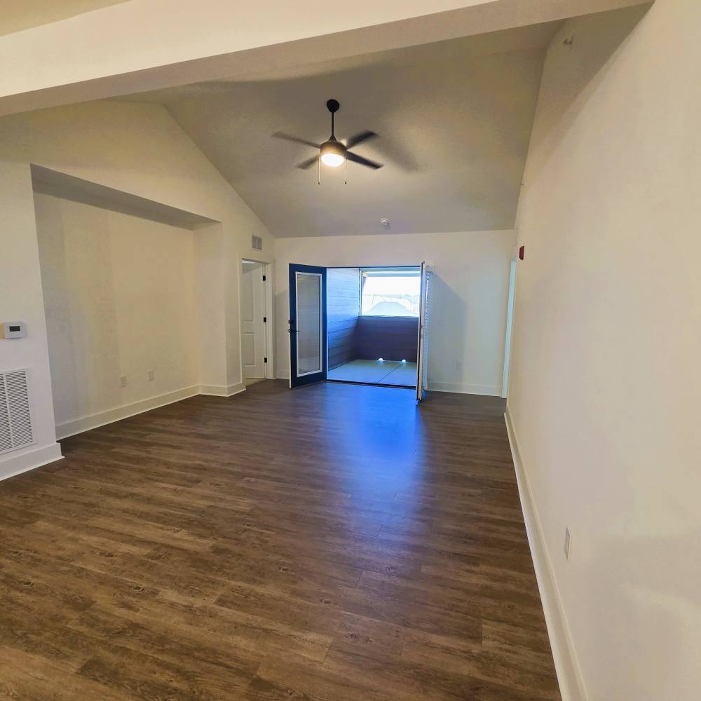 Living area at Solstice Apartments in Madison, Alabama